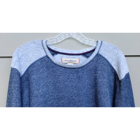 Tommy Bahama Men's Fleece Sweatshirt Blue-Gray Size XXL Cotton Blend - Picture 4 of 7